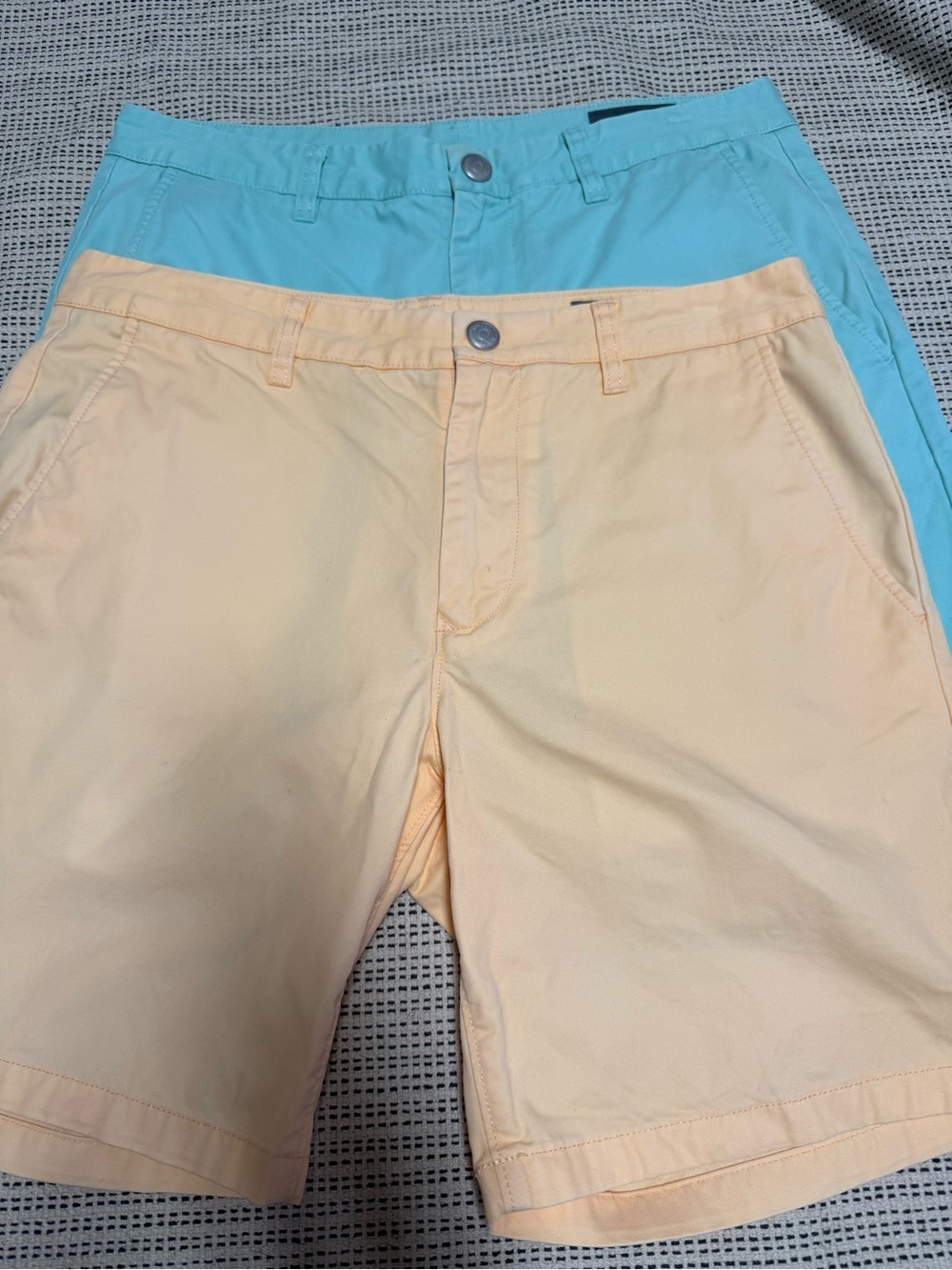 2 Men’s Bonobos Cotton Twill Chino Shorts 7in inseam